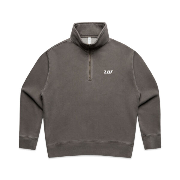 Luna Wolf Wellness  - WOMENS RELAX FADED HALF ZIP Thumbnail