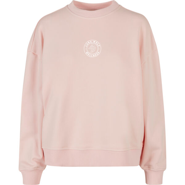 Luna Wolf Wellness  - Women’s oversized crew neck sweatshirt Thumbnail